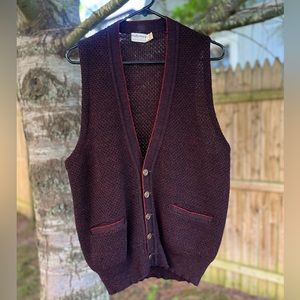 Vintage 1950’s Jordan Marsh Virgin Wool Sweater Vest